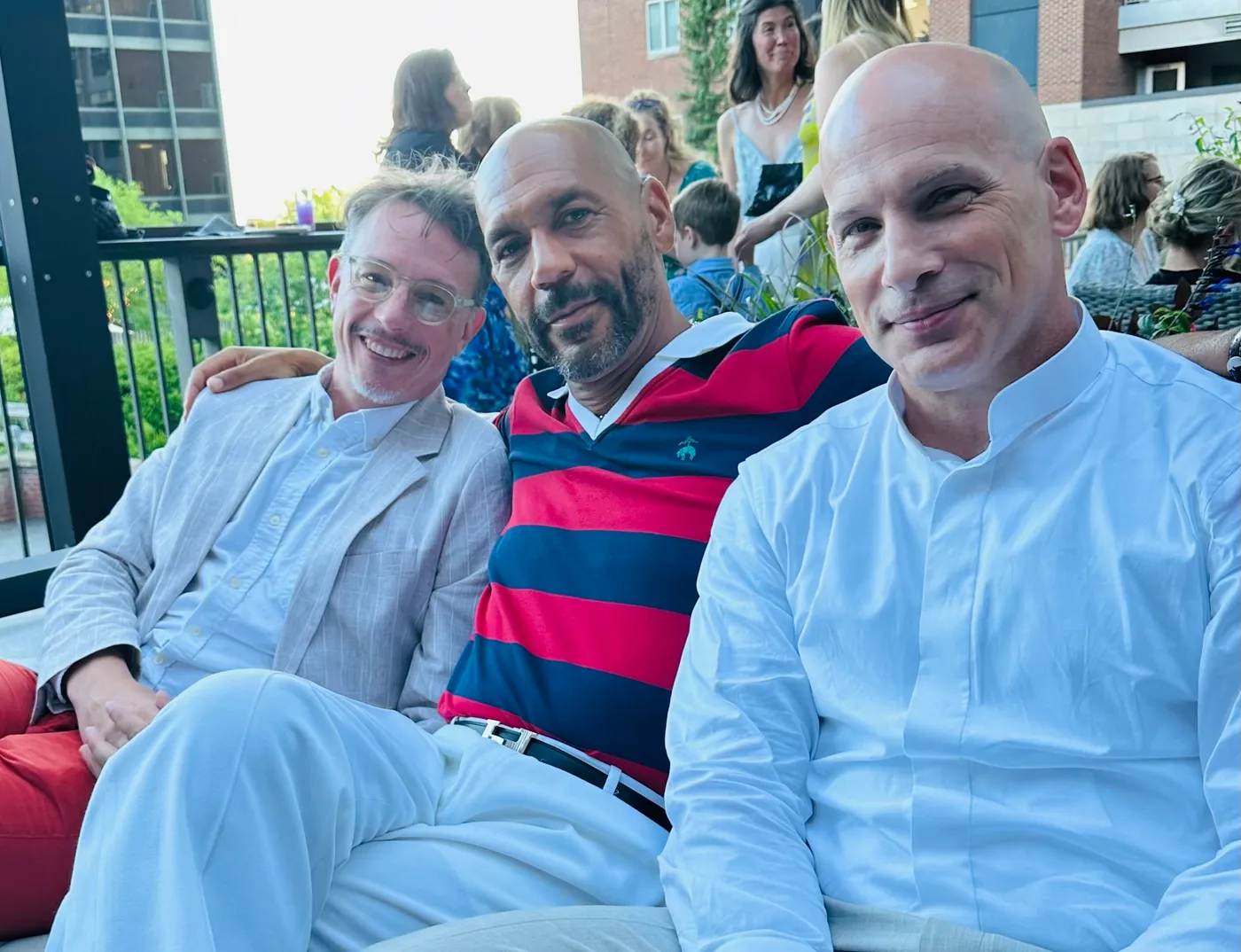 The three founders together again, 2025